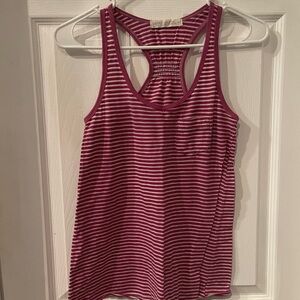 Striped Purple Tank Top